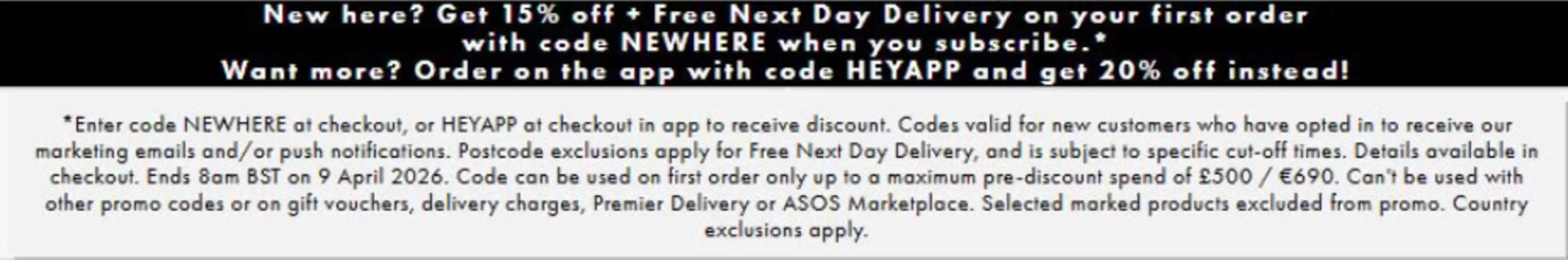 Asos-katalog | 15-20% Off | 2026-01-27T00:00:00.000Z - 2026-04-09T00:00:00.000Z