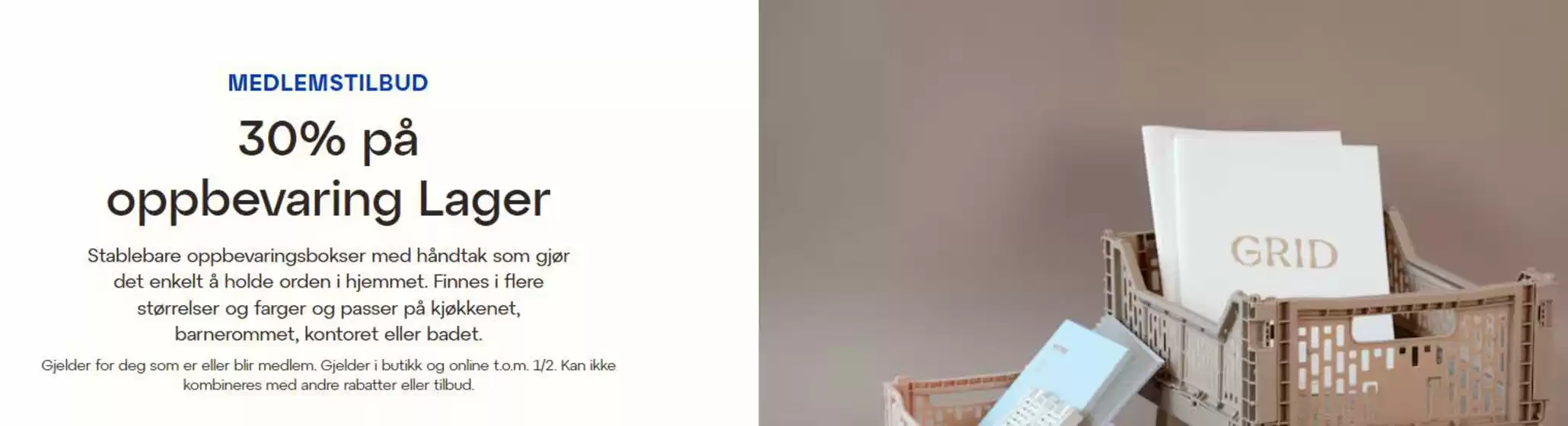 Lagerhaus-katalog i Gaupne | 30% Medlemstilbud | 2026-01-27T00:00:00.000Z - 2026-02-01T00:00:00.000Z