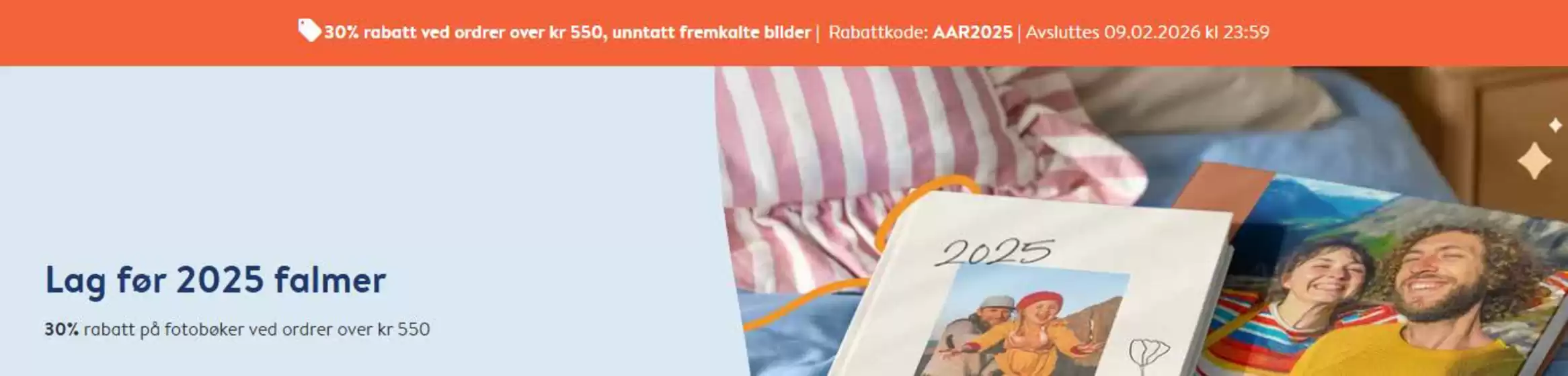 Fotoknudsen-katalog i Haugesund | 30% rabatt ved ordrer over kr 550 | 2026-01-28T00:00:00.000Z - 2026-02-09T00:00:00.000Z