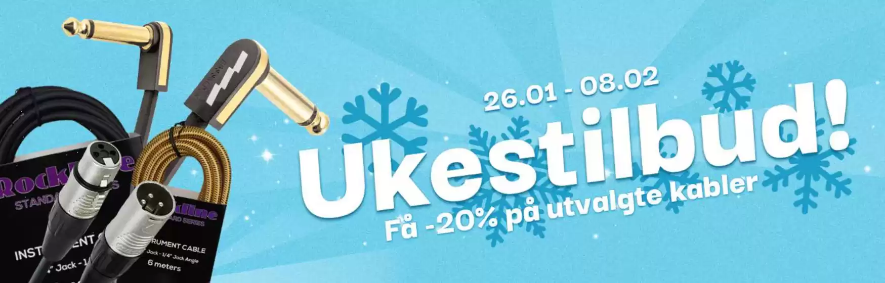 4sound-katalog i Nyborg | Patchkabler, mikrofonkabler og instrumentkabler til -20% | 2026-01-28T00:00:00.000Z - 2026-02-08T00:00:00.000Z