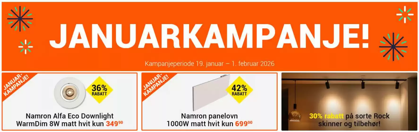 Elektroimportøren-katalog i Nyborg | Januarkampanje | 2026-01-28T00:00:00.000Z - 2026-02-01T00:00:00.000Z