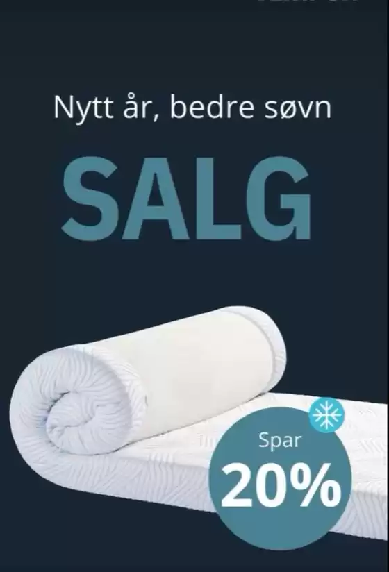 Banda-katalog i Stjørdal | 20 % på Tempur® – madrasser | 2026-01-30T00:00:00.000Z - 2026-02-08T00:00:00.000Z