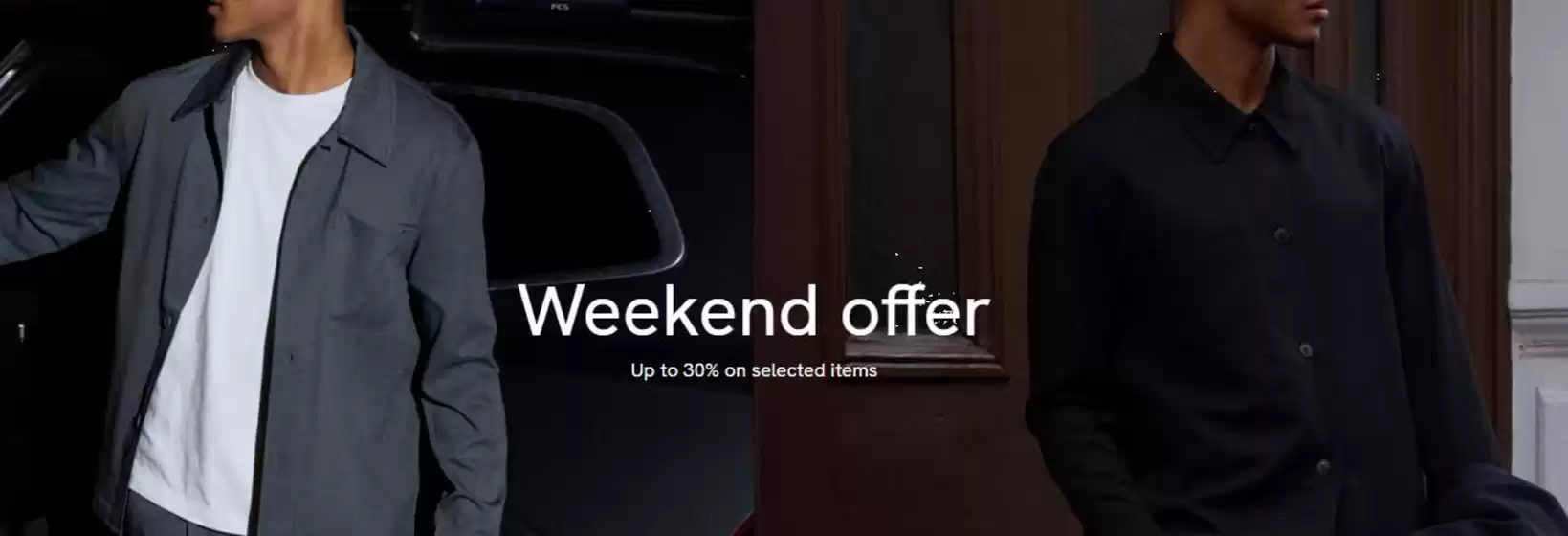 NLY Man-katalog i Oslo | Weekend offer, up to 30% | 2026-01-30T00:00:00.000Z - 2026-02-02T00:00:00.000Z