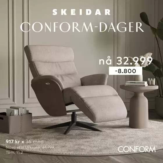 Skeidar-katalog i Grimstad | Eksklusive tilbud og kupp | 2026-11-02T00:00:00.000Z - 2026-11-02T00:00:00.000Z