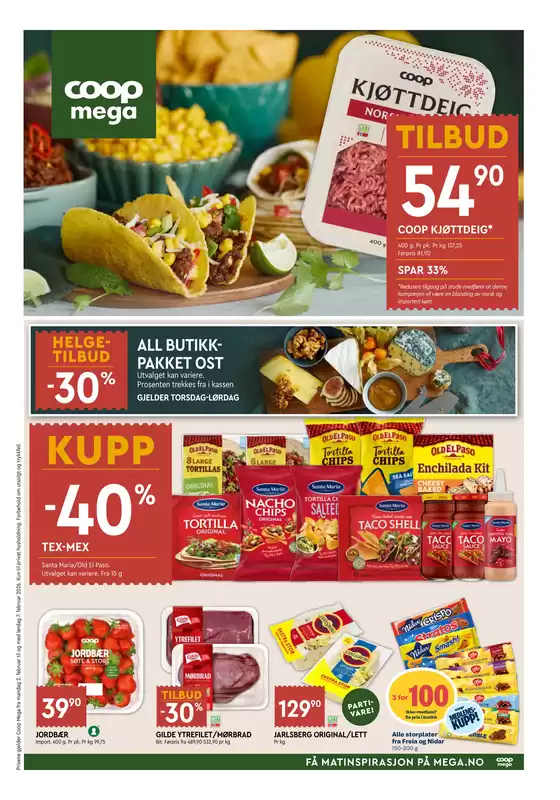 Coop Mega-katalog i Mysen | Coop Mega Kundeavis | 2026-02-02T00:00:00.000Z - 2026-02-08T00:00:00.000Z