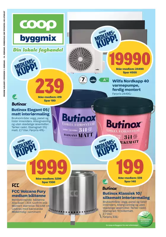 Coop Byggmix-katalog i Mysen | Coop Byggmix Kundeavis | 2026-02-02T00:00:00.000Z - 2026-02-15T00:00:00.000Z