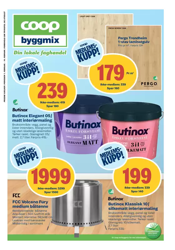 Coop Byggmix-katalog i Sarpsborg | Aktuelle tilbud og kampanjer | 2026-02-02T00:00:00.000Z - 2026-02-15T00:00:00.000Z