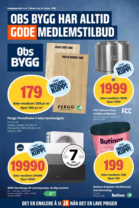 Obs Bygg-katalog i Narvik | Flott tilbud for alle kunder | 2026-02-01T00:00:00.000Z - 2026-02-14T00:00:00.000Z