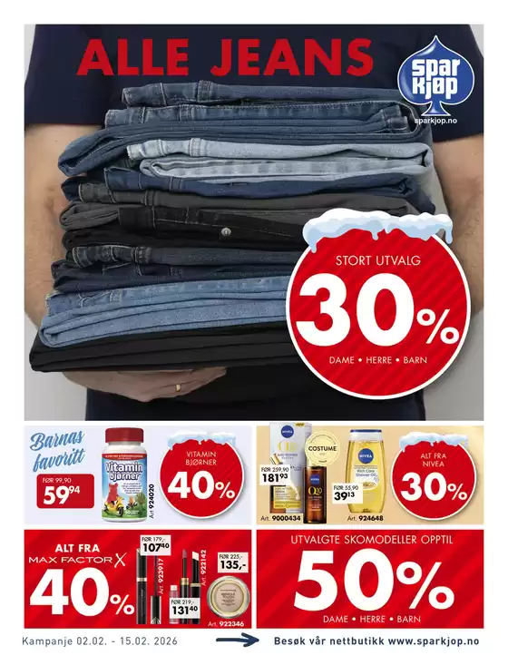 Sparkjøp-katalog i Nærbø | Sparkjøp Kundeavis | 2026-02-02T00:00:00.000Z - 2026-02-15T00:00:00.000Z