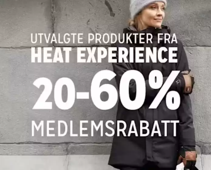 Milslukern Sport-katalog i Vrådal | UTVALGTE PRODUKTER FRA HEAT EXPERIENCE 20-60% MEDLEMSRABATT | 2026-02-03T00:00:00.000Z - 2026-02-15T00:00:00.000Z
