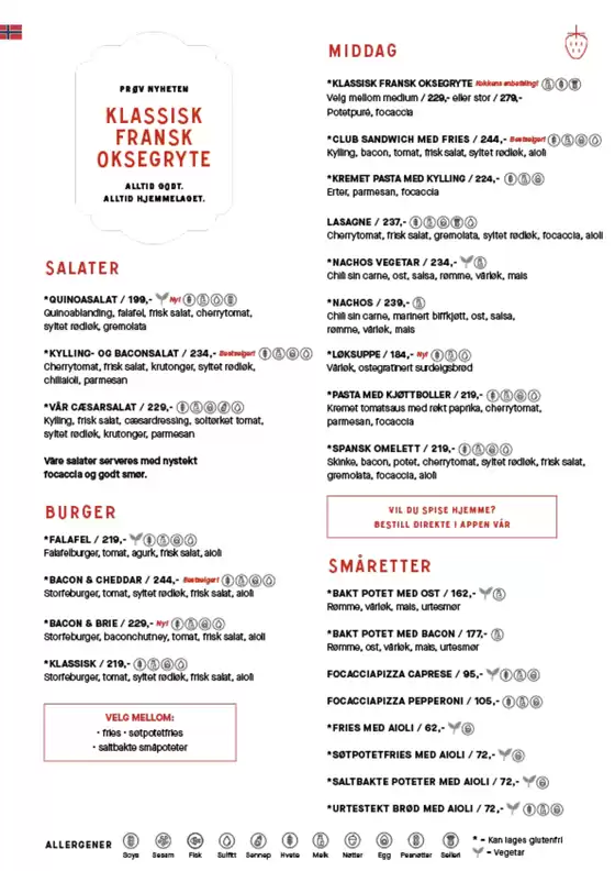 Jordbærpikene-katalog i Egersund | Menu | 2026-02-03T00:00:00.000Z - 2026-07-31T00:00:00.000Z