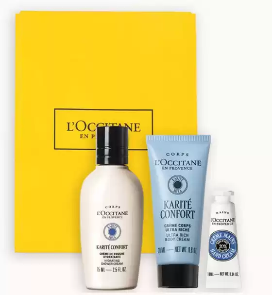 L'Occitane-katalog i Oslo | Nå får du som medlem vår ny relanserte bestselgerserie Shea (Karité) når du handler for over 800kr. Bruk koden 'GIFT' i kassen | 2026-02-04T00:00:00.000Z - 2026-03-04T00:00:00.000Z
