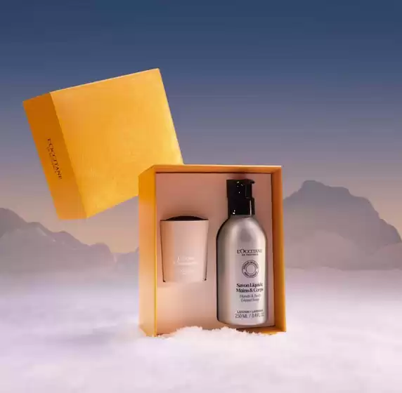 L'Occitane-katalog i Oslo | Nå får du 50% på vårt unike gavesett med kropp- og håndsåpen Savon Liquide og Cocon De Sérénité duftlys. | 2026-02-04T00:00:00.000Z - 2026-03-04T00:00:00.000Z