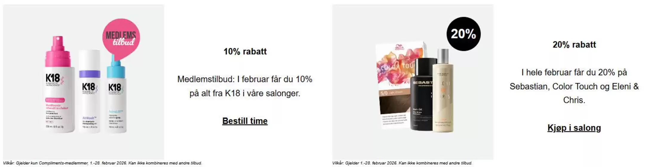 Nikita Hair-katalog i Oslo | KAMPANJER | 2026-02-04T00:00:00.000Z - 2026-02-28T00:00:00.000Z