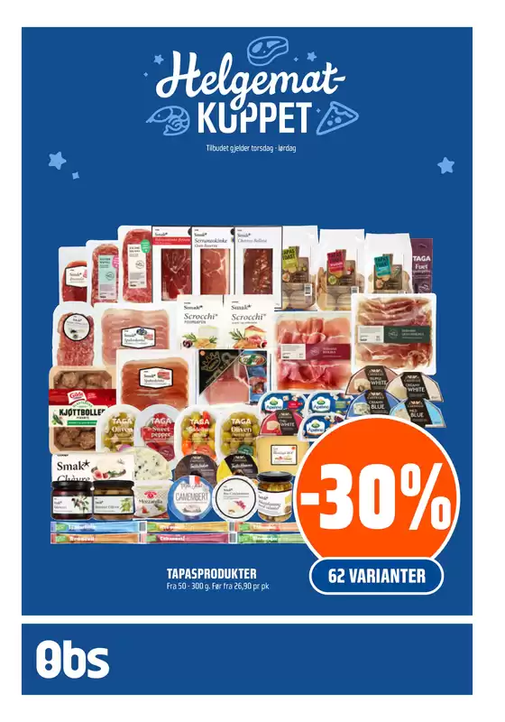 Obs-katalog i Vågå | Topptilbud for smarte sparere | 2026-02-06T00:00:00.000Z - 2026-02-20T00:00:00.000Z