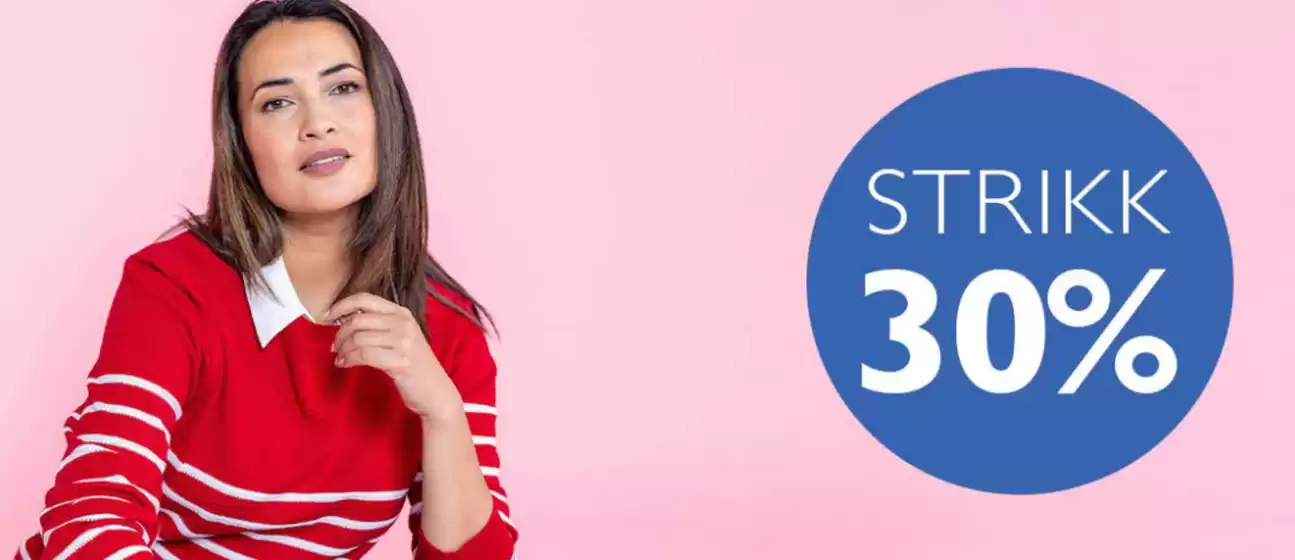 Zavanna-katalog i Flisa | Nå får du -30% på all strikk | 2026-02-06T00:00:00.000Z - 2026-02-15T00:00:00.000Z