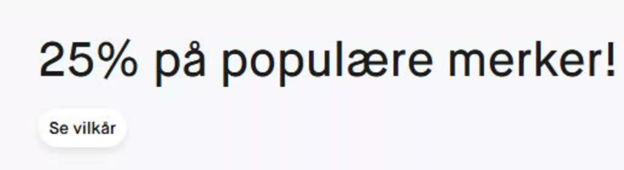 Kicks-katalog | 25% på populære merker! | 2026-02-06T00:00:00.000Z - 2026-02-17T00:00:00.000Z