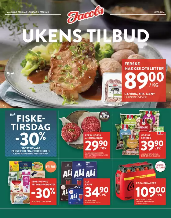 Jacobs-katalog i Hamar | Jacobs Kundeavis | 2026-02-09T00:00:00.000Z - 2026-02-11T00:00:00.000Z