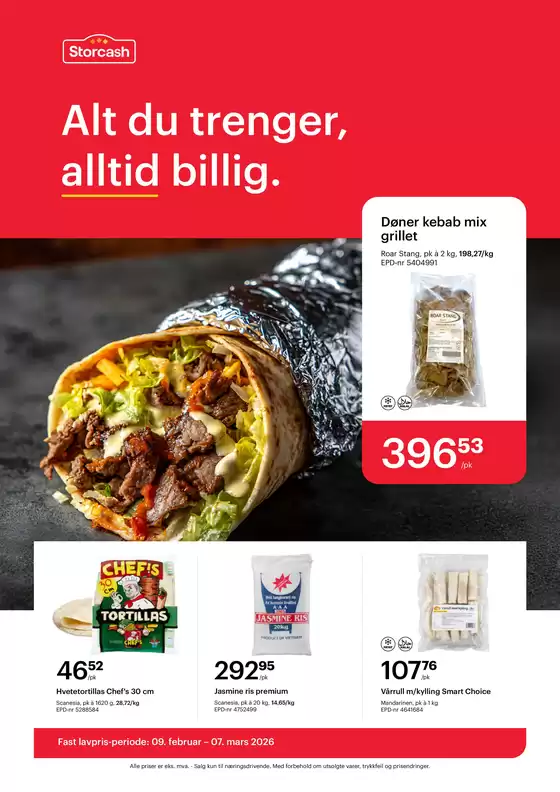 Storcash-katalog i Strømmen | Kundeavis 2024 | 2026-02-09T00:00:00.000Z - 2026-03-07T00:00:00.000Z