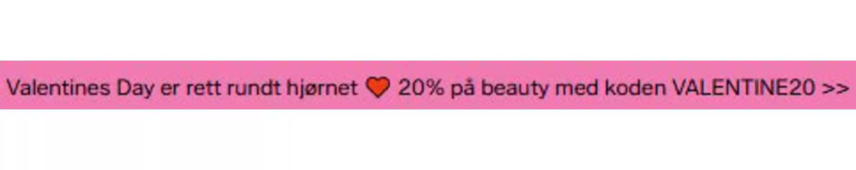 Zalando-katalog i Harstad | 20% på beauty med koden VALENTINE20 | 2026-02-09T00:00:00.000Z - 2026-02-14T00:00:00.000Z