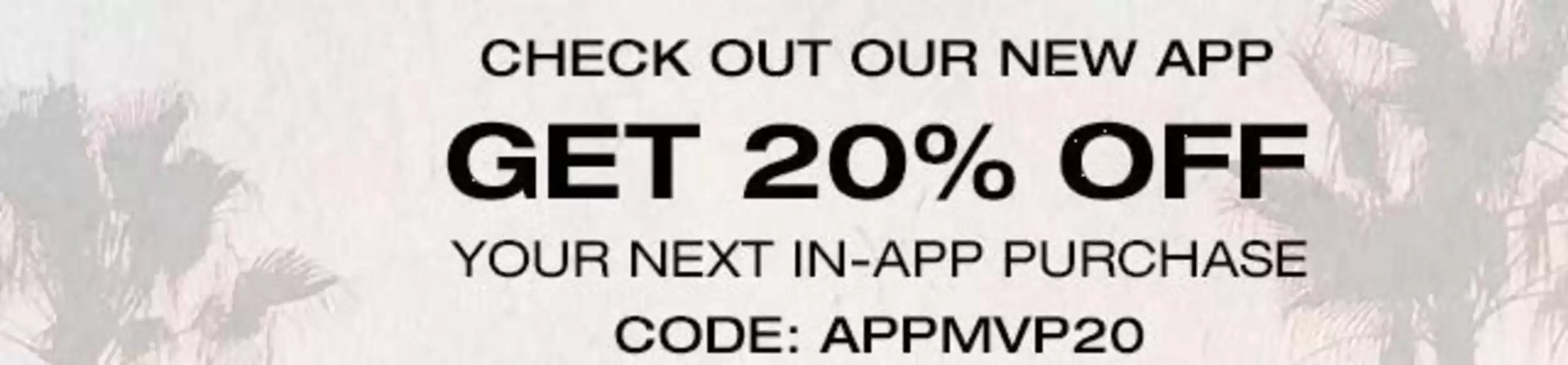 Forever 21-katalog i Moss | Get 20% Off your next in-app purchase. Code 'APPMVP20' | 2026-02-10T00:00:00.000Z - 2026-02-22T00:00:00.000Z