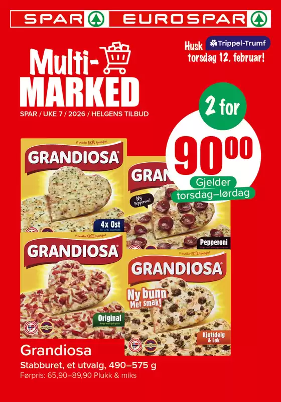Eurospar-katalog i Oslo | Topptilbud for smarte sparere | 2026-02-12T00:00:00.000Z - 2026-02-14T00:00:00.000Z