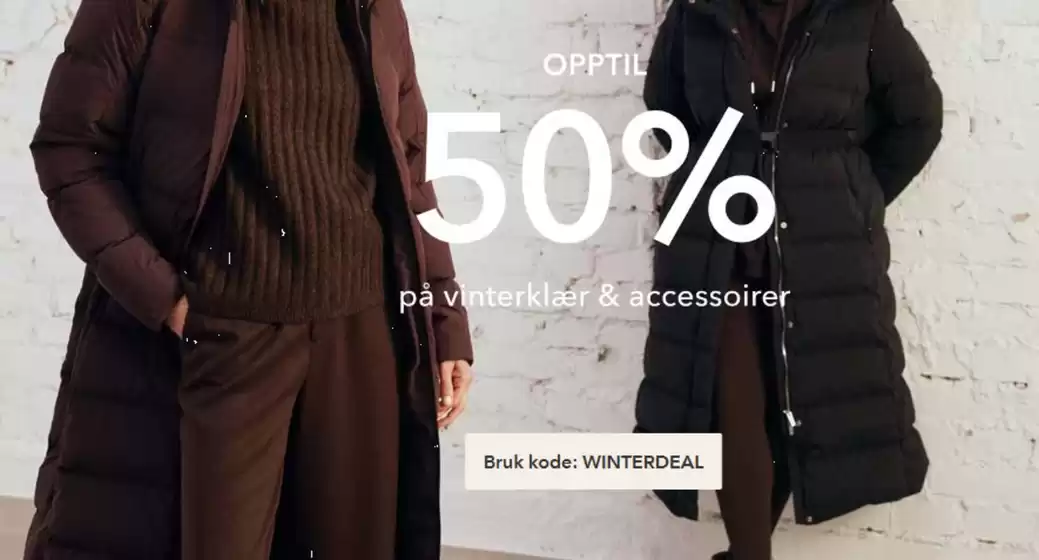 Ellos-katalog i Treungen | Opptil 50% på vinterklær & accessoirer, Bruk kode 'WINTERDEAL' | 2026-02-13T00:00:00.000Z - 2026-02-22T00:00:00.000Z
