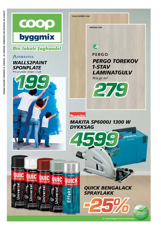 Coop Byggmix-katalog i Ål | Aktuelle kupp og tilbud | 2026-02-16T00:00:00.000Z - 2026-03-01T00:00:00.000Z