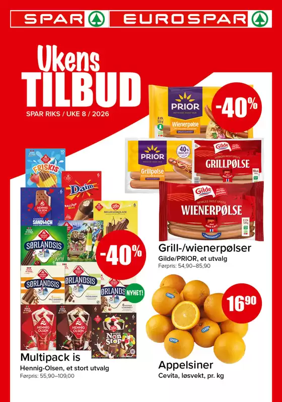 Eurospar-katalog i Vannareid | Eurospar Kundeavis | 2026-02-16T00:00:00.000Z - 2026-02-22T00:00:00.000Z