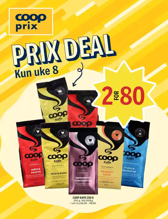Coop Prix-katalog i Vannareid | Coop Prix Kundeavis | 2026-02-16T00:00:00.000Z - 2026-02-22T00:00:00.000Z