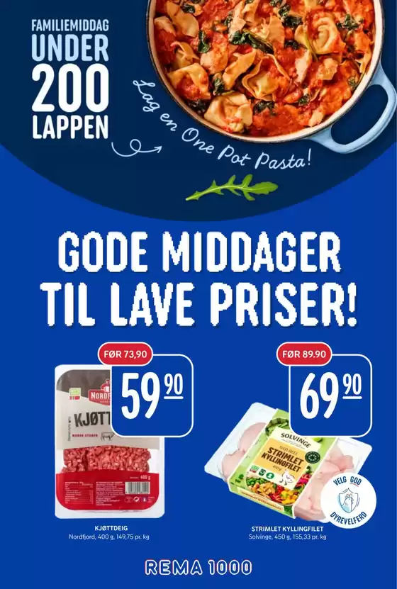 Rema 1000-katalog | Eksklusive kupp | 2026-02-16T00:00:00.000Z - 2026-03-02T00:00:00.000Z