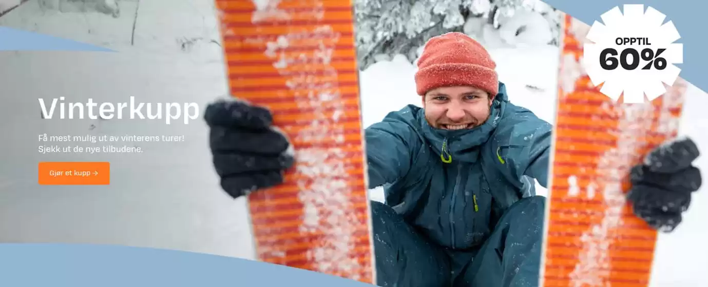 Fjellsport-katalog i Bergen | Vinterkupp Opptil 60% | 2026-02-17T00:00:00.000Z - 2026-02-28T00:00:00.000Z