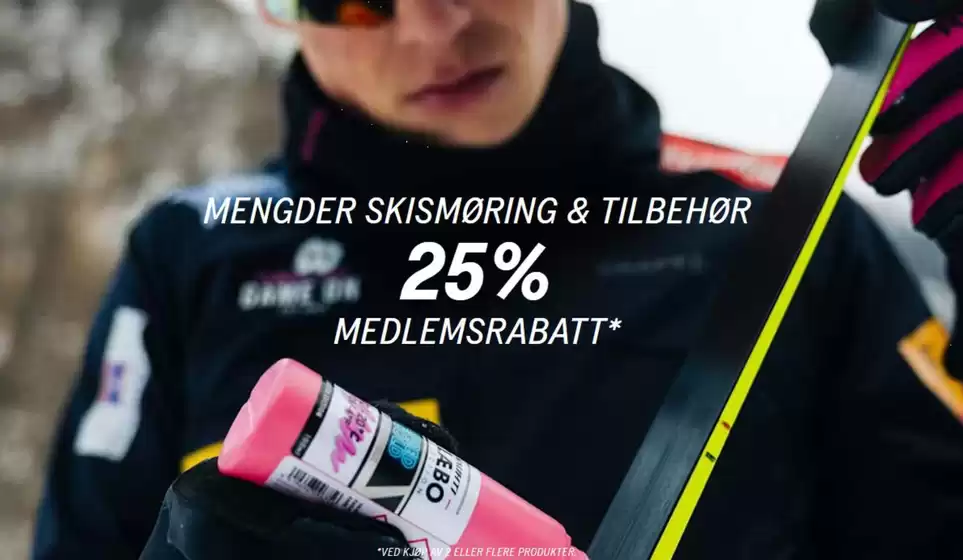 Milslukern Sport-katalog i Sandvika | MENGDER SKISMØRING & TILBEHØR 25% MEDLEMSRABATT | 2026-02-19T00:00:00.000Z - 2026-02-28T00:00:00.000Z
