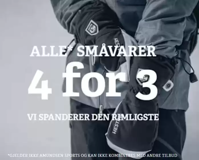 Sportsnett-katalog i Sandvika | ALLE SMÅVARER 5 for 3 VI SPANDERER DEN RIMLIGSTE | 2026-02-19T00:00:00.000Z - 2026-02-28T00:00:00.000Z