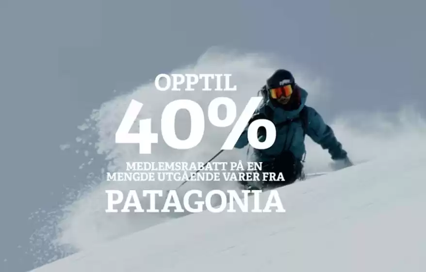 Sportsnett-katalog i Sandvika | OPPTIL 40% MEDLEMSRABATT PÅ EN MENGDE UTGÅENDE VARER FRA PATAGONIA | 2026-02-19T00:00:00.000Z - 2026-02-28T00:00:00.000Z