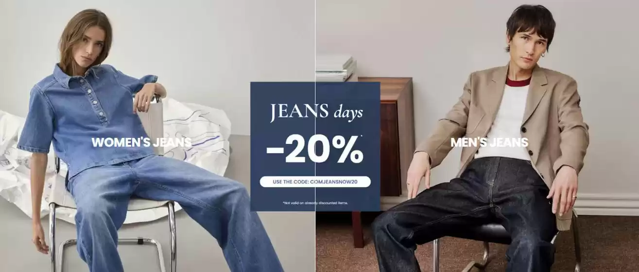 Companys-katalog i Trondheim | -20% Jeans, use code 'COMJEANSNOW20' | 2026-02-19T00:00:00.000Z - 2026-02-28T00:00:00.000Z