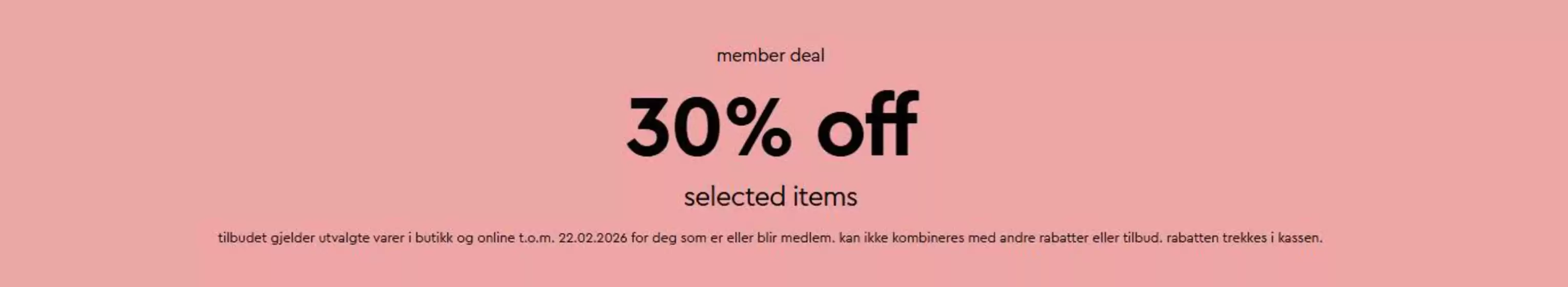 Gina Tricot-katalog i Trondheim | 30% off member deal | 2026-02-19T00:00:00.000Z - 2026-02-22T00:00:00.000Z