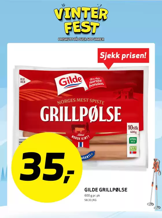 Bunnpris-katalog i Halden | Spar nå med våre tilbud | 2026-02-20T00:00:00.000Z - 2026-03-06T00:00:00.000Z