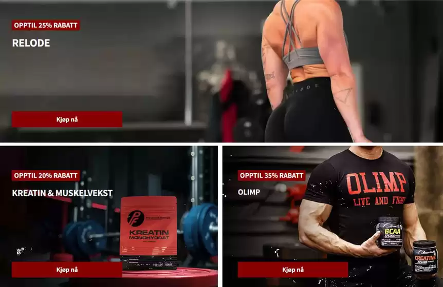 Proteinfabrikken-katalog i Kongsberg | Tilbud | 2026-02-23T00:00:00.000Z - 2026-03-01T00:00:00.000Z