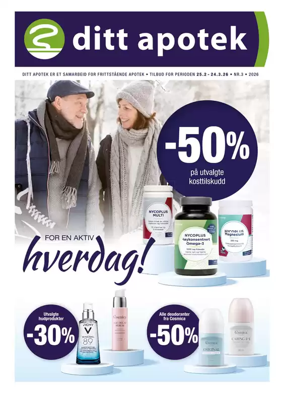 Ditt apotek-katalog i Noresund | Ditt apotek Kundeavis | 2026-02-25T00:00:00.000Z - 2026-03-24T00:00:00.000Z