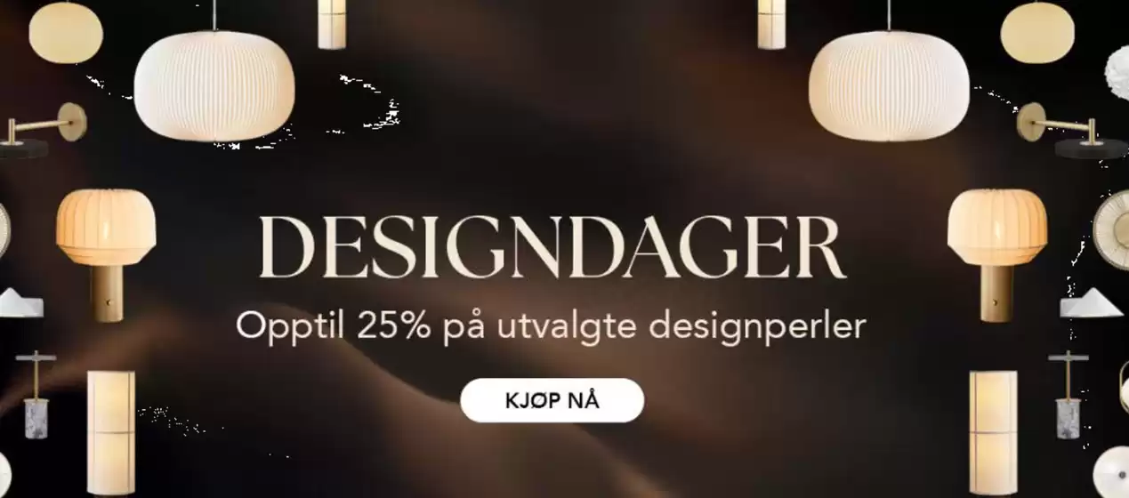 Christiania Belysning-katalog i Kongsvinger | DESIGNDAGER Opptil 25% på utvalgte designperler | 2026-02-27T00:00:00.000Z - 2026-03-08T00:00:00.000Z