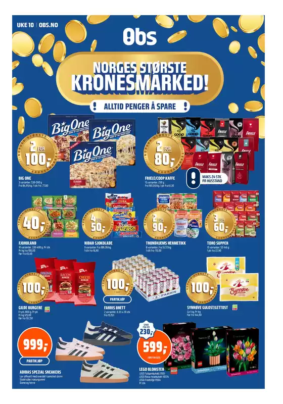 Obs-katalog i Grimstad | Aktuelle tilbud og kampanjer | 2026-03-03T00:00:00.000Z - 2026-03-09T00:00:00.000Z