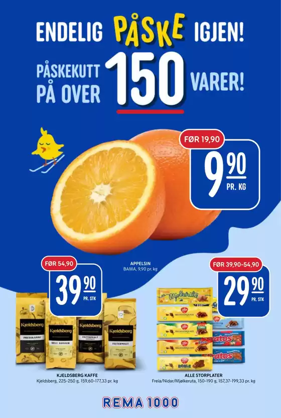 Rema 1000-katalog i Stokmarknes | Eksklusive kupp | 2026-03-02T00:00:00.000Z - 2026-03-16T00:00:00.000Z