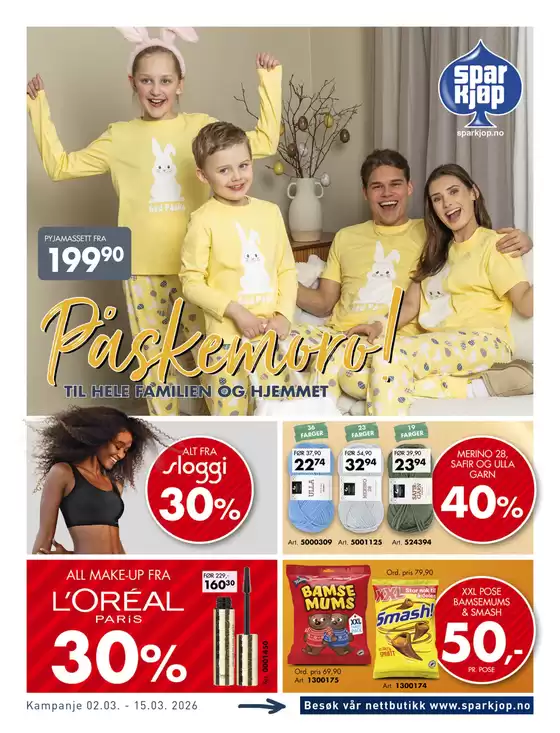 Sparkjøp-katalog i Revetal - Bergåsen | Sparkjøp Kundeavis | 2026-03-02T00:00:00.000Z - 2026-03-15T00:00:00.000Z