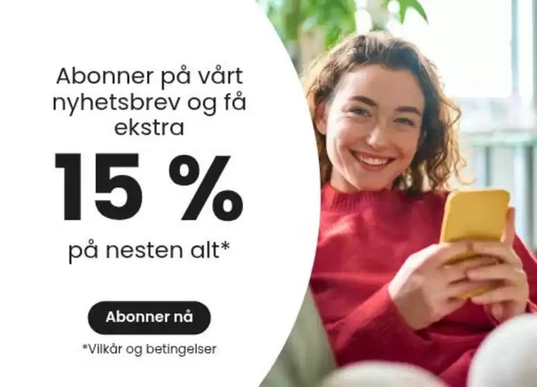 lampegiganten-katalog i Kongsberg | Ekstra 15% på nesten alt | 2026-03-03T00:00:00.000Z - 2026-03-08T00:00:00.000Z