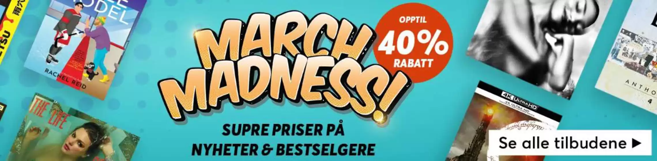 Platekompaniet-katalog i Kvinesdal | Opptil 40% Rabatt. SUPRE PRISER PÅ NYHETER & BESTSELGERE | 2026-03-04T00:00:00.000Z - 2026-03-15T00:00:00.000Z