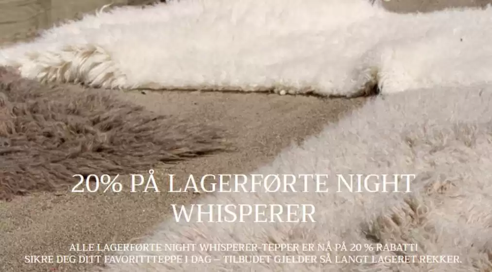 Milla Boutique-katalog i Porsgrunn | 20% PÅ LAGERFØRTE NIGHT WHISPERER | 2026-03-04T00:00:00.000Z - 2026-03-08T00:00:00.000Z
