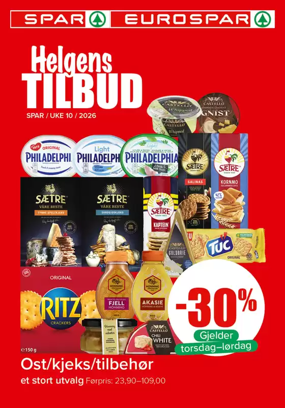 Eurospar-katalog i Snillfjord | Topptilbud for alle kuppjegere | 2026-03-06T00:00:00.000Z - 2026-03-08T00:00:00.000Z