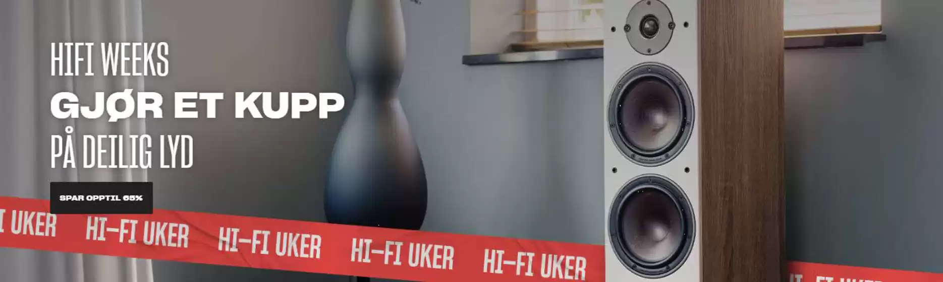 Hi-Fi Klubben-katalog | SPAR OPPTIL 65%, GJØR ET KUPP PÅ DEILIG LYD (og hver uke kommer det nye tilbud fortløpende) | 2026-03-06T00:00:00.000Z - 2026-04-06T00:00:00.000Z