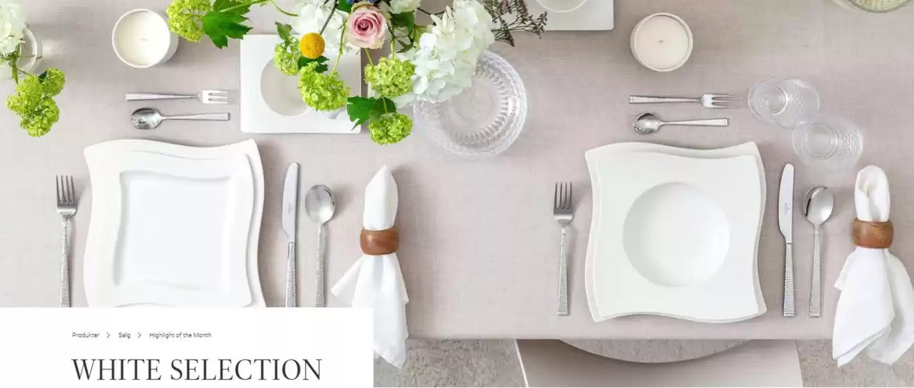 Villeroy & Boch-katalog i Leikanger | White Selection 20% Discount | 2026-03-06T00:00:00.000Z - 2026-04-06T00:00:00.000Z